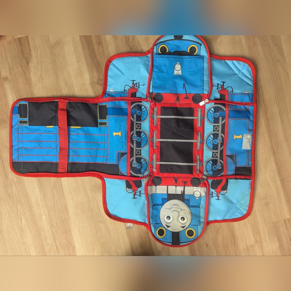 Thomas the Train Tank Engine FOLD OUT SODOR PLAY MAT and Tote Bag